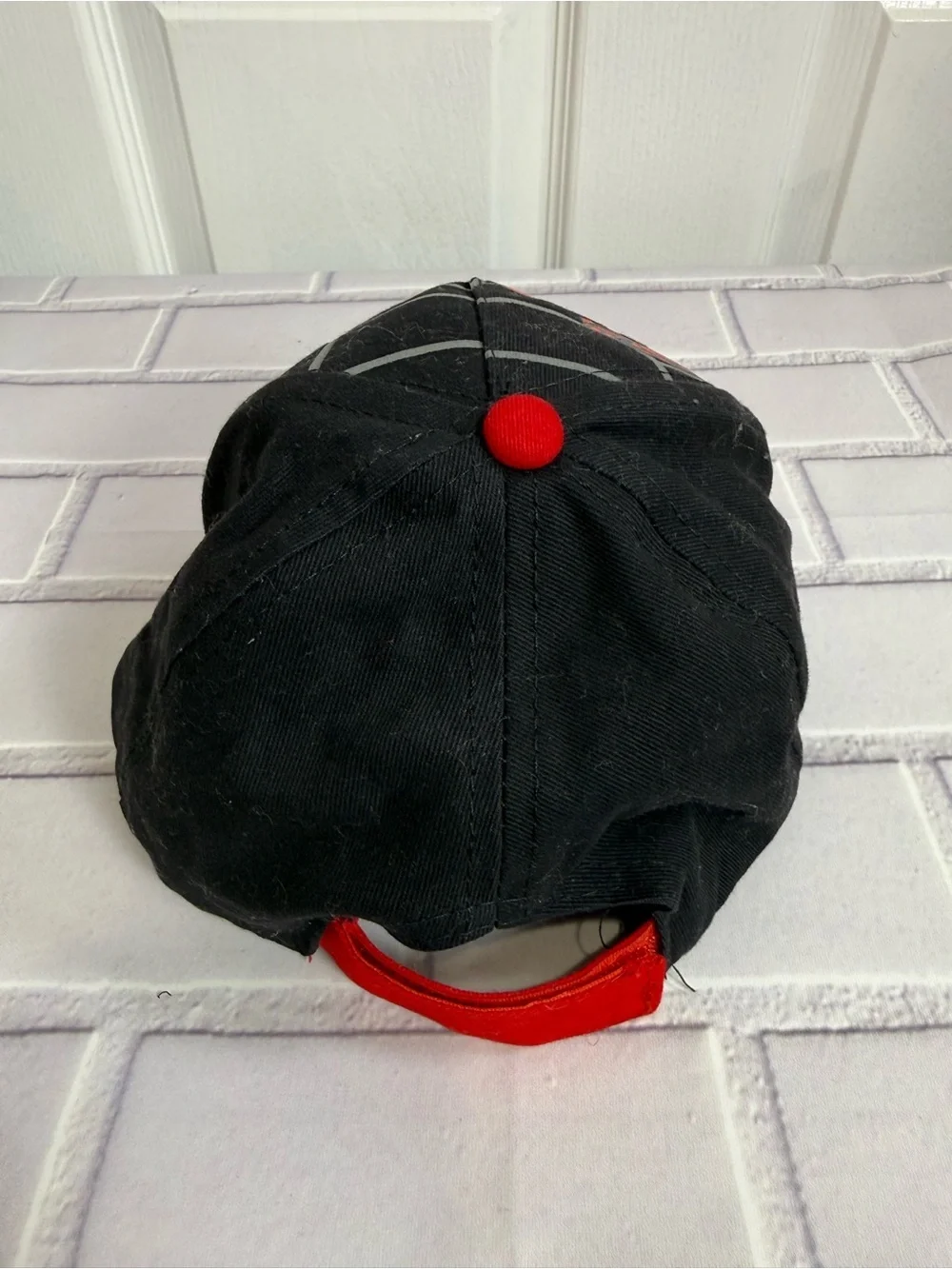 Marvel Spider-Man Boys Baseball Cap Hat Red Black Adjustable Kids